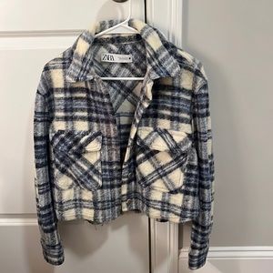 Zara shirt jacket